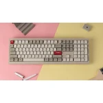 Keychron V6 Max Retro (V6M-R1) QMK/VIA BT/2,4/Wired Custom Mechanical Keyboard Red Switch 100% US - Image 2