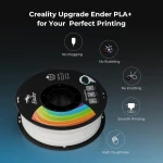 CREALITY EN-PLA+ Green Ender 3D Printer Filament Strength 34MPA Bend 77MPa 1 kg Spool1.75 - Image 2