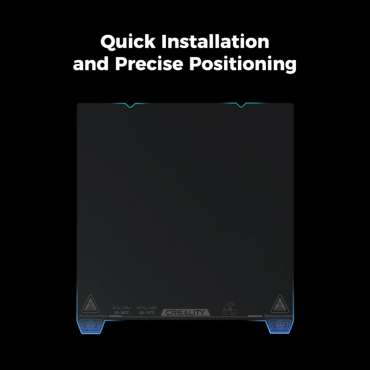 Creality Low Temperature Cold Printing Build-Plate - K2 Plus 370x370 - Image 2