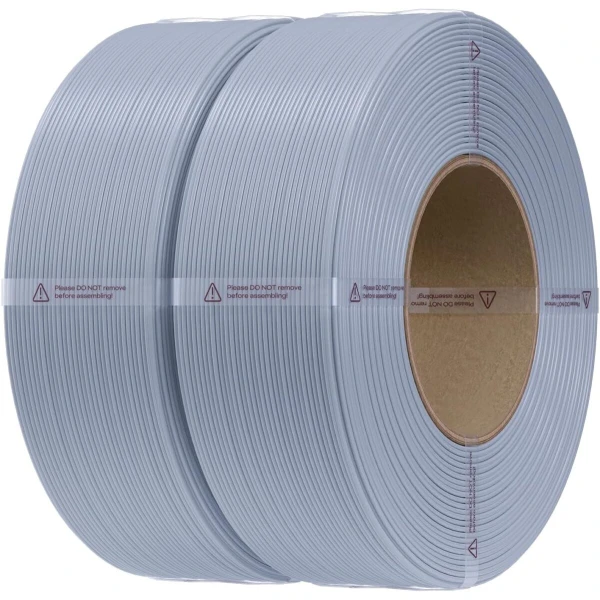 Creality CR-PETG Value Pack 2kg - No Reel - 2x Gray 3D Printer Filament Refill (grey)