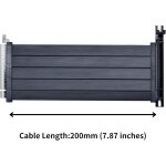 Lian Li PCIe 5.0 RISER CABLE 200mm - Black - Image 4