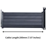 Lian Li PCIe 5.0 RISER CABLE 200mm - Black - Image 4