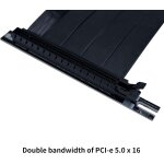 Lian Li PCIe 5.0 RISER CABLE 200mm - Black - Image 2
