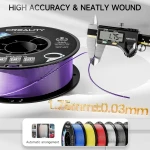Creality CR-PETG Purple 3D Printer Filament, Hard Glossy, Tensile Str. 49MPA, 1 kg Spool1.75 - Image 2