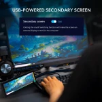 Lian Li 8.8" Universal Screen Black - For Any PC - ARGB Frame - Display Panel - LCD Mini Monitor - Image 3