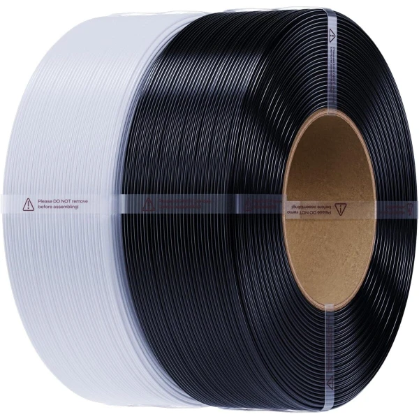Creality CR-PETG Value Pack 2kg - No Reel - Black & White 3D Printer Filament Refill