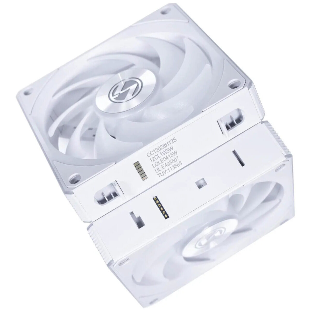 Lian Li UNI RGB FAN CL WIRELESS 120mm Reverse Blade White - No controller - Static Pressure - Image 5