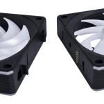 Lian Li UNI RGB FAN CL WIRELESS 120mm Reverse Blade Black - No controller - Static Pressure - Image 3