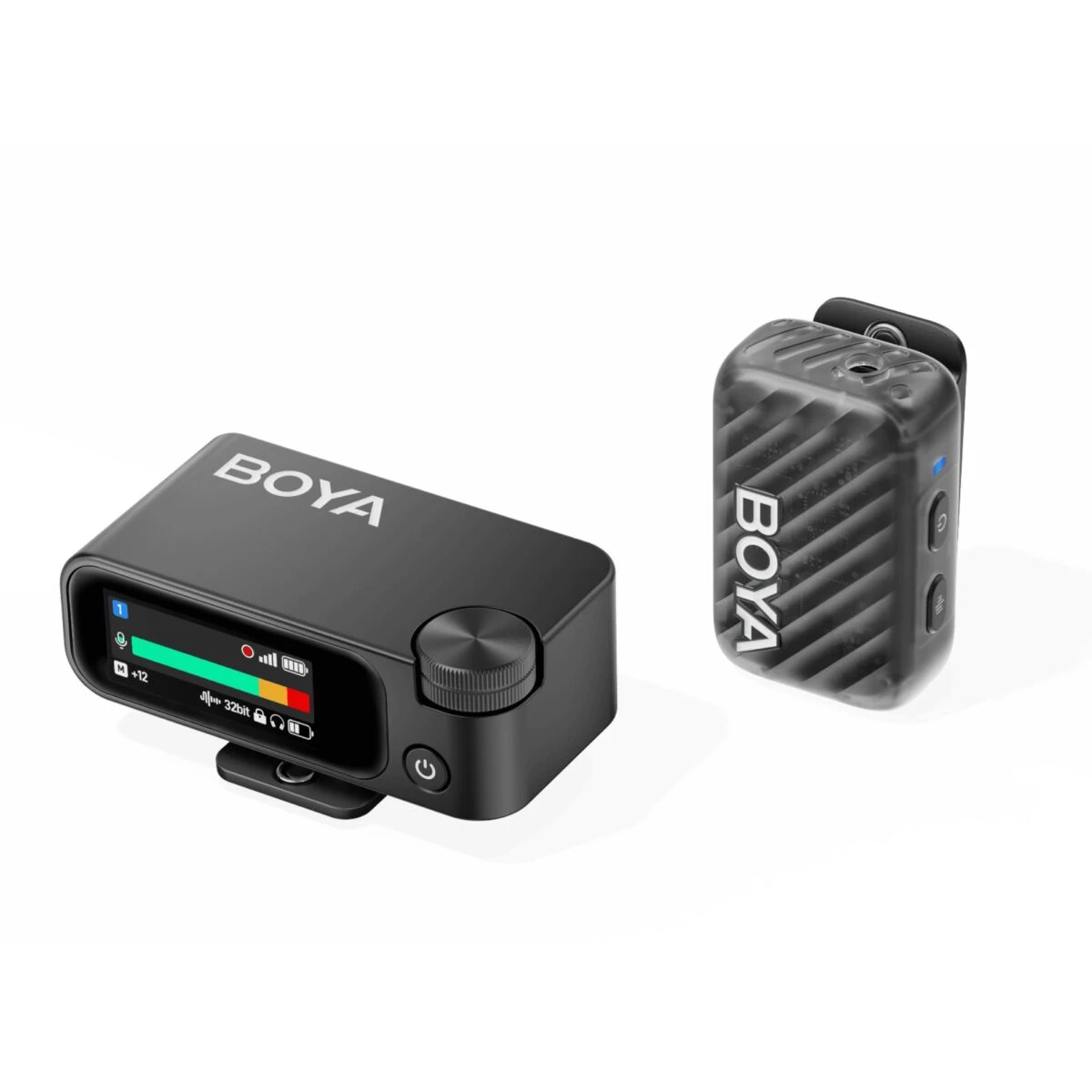 BOYAMIC 2-01 Wireless HD 2xLavalier Microphone USB-C &Camera 2x RXs 32bit Float Onboard Rec 300m 15h - Image 4