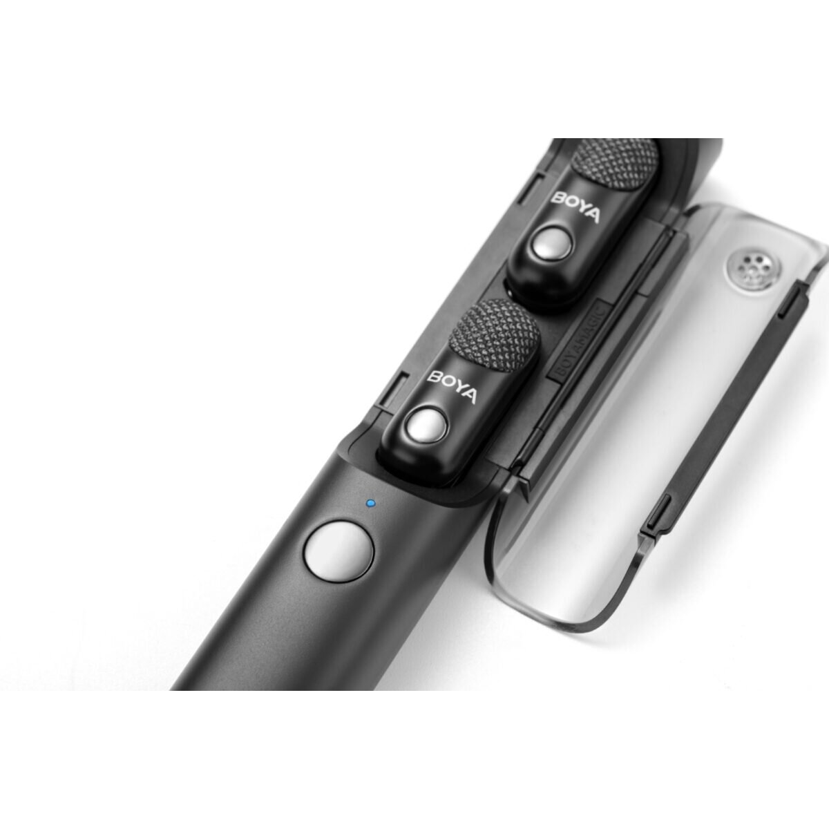 BOYA Magic - Type-C & 3,5mm, Camera Receiver Wireless Microphone 2 TX + 2 RX + charing Case - Image 2