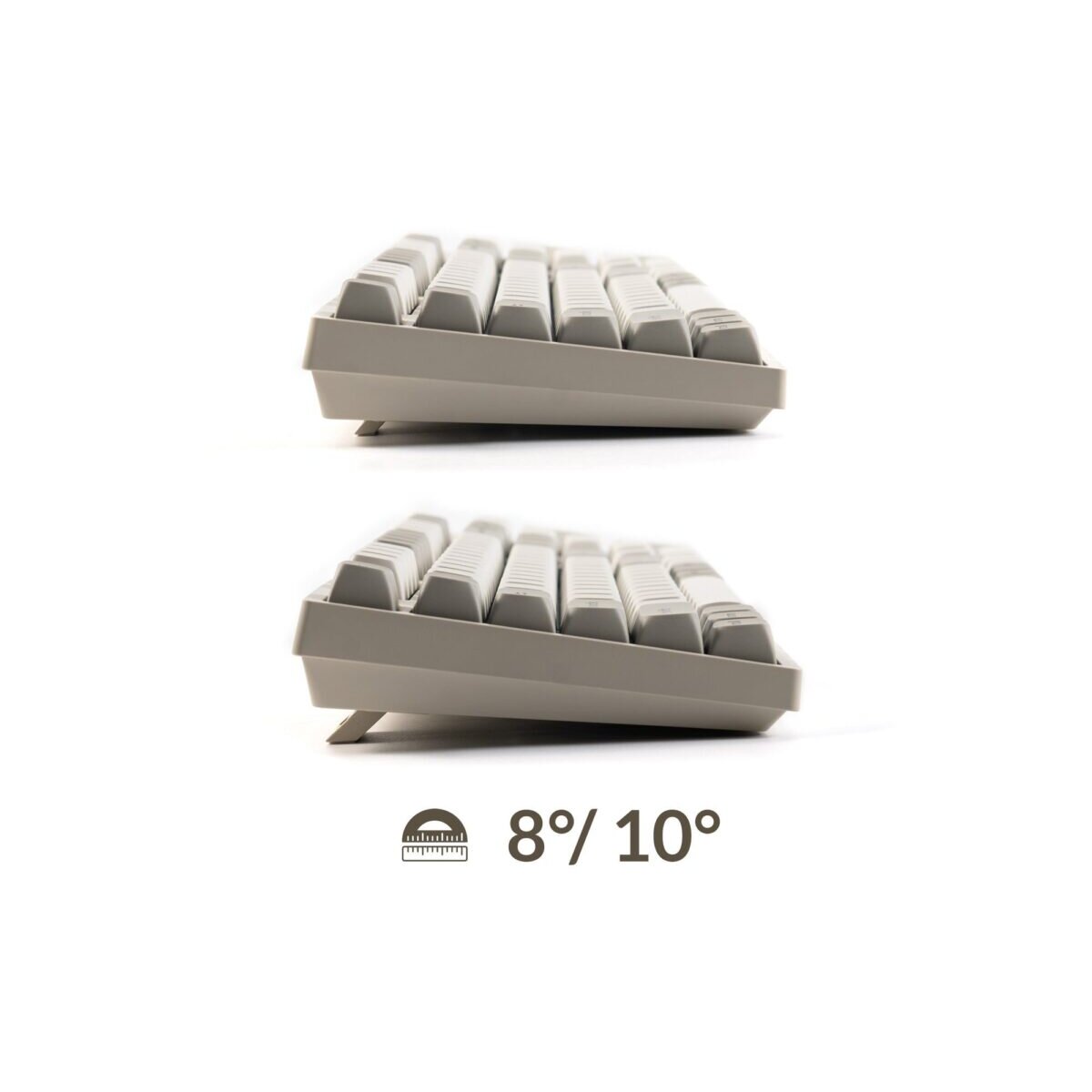 Keychron C2 Pro (C2PX-M3) QMK/VIA Mechanical Brown Switch - 8K Polling Rate Hot Swap. 100% US Retro - Image 5