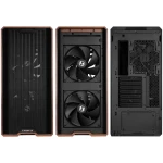 Lian Li LANCOOL 217 Black - Wood Accent - ATX PC Case (5 FANS) 2 x 170mm, 1 x 140mm & 2 x 120mm PWM - Image 4