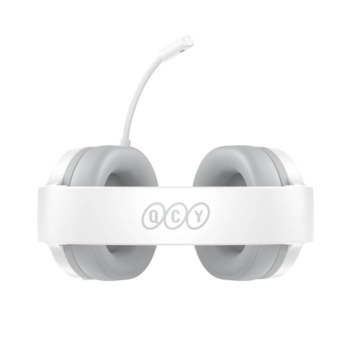 QCY Heroad V200 Wireless Quad White - Bluetooth & WiFi & USB-A & USB-C RGB Gaming Headset PS4/PS5/PC - Image 4