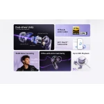 QCY Melobuds N70 ANC Black - HT18 -55db TWS Flagship Hi-Res Earbuds LDAC BT 6.0 IPX5 Wireless charge - Image 5