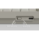 Keychron C2 Pro (C2PX-M3) QMK/VIA Mechanical Brown Switch - 8K Polling Rate Hot Swap. 100% US Retro - Image 3