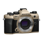Olympus OM-5 II body sand beige, BLS-50 Battery, Eyecup, USB Connection Cable, Shoulder Strap - Image 3