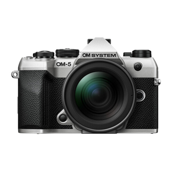 Olympus OM-5 II 1245 Kit silver, OM-5 II body silver, M.Zuiko Digital 12-45mm F4 PRO lens Black