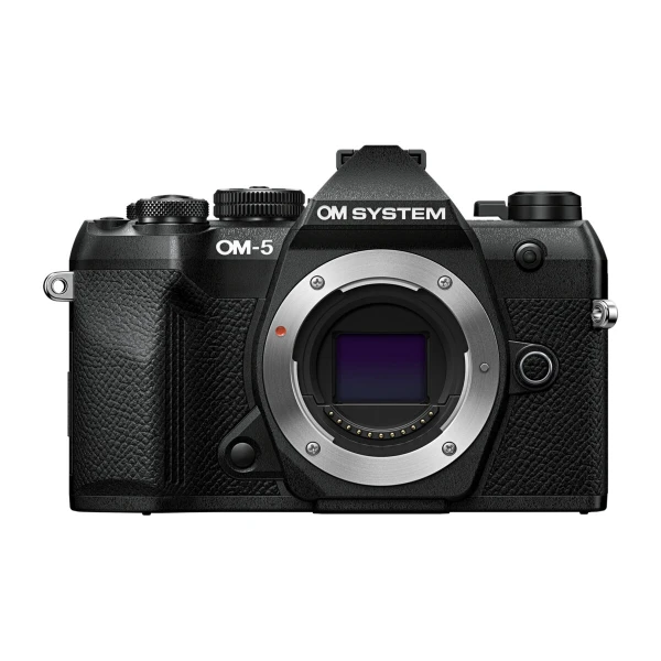 Olympus OM-5 II body black, BLS-50 Battery, Eyecup, USB Connection Cable, Shoulder Strap