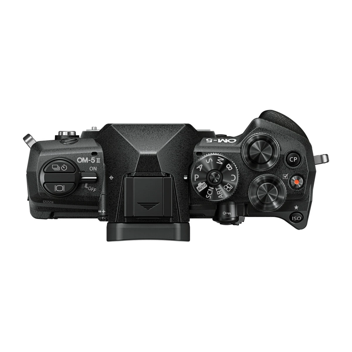Olympus OM-5 II body black, BLS-50 Battery, Eyecup, USB Connection Cable, Shoulder Strap - Image 3