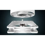 Arctic P12 Pro PST (White) - PWM 120mm Case Fan - fluid dynamic bearing - max 3000 RPM - PWM regulat - Image 2