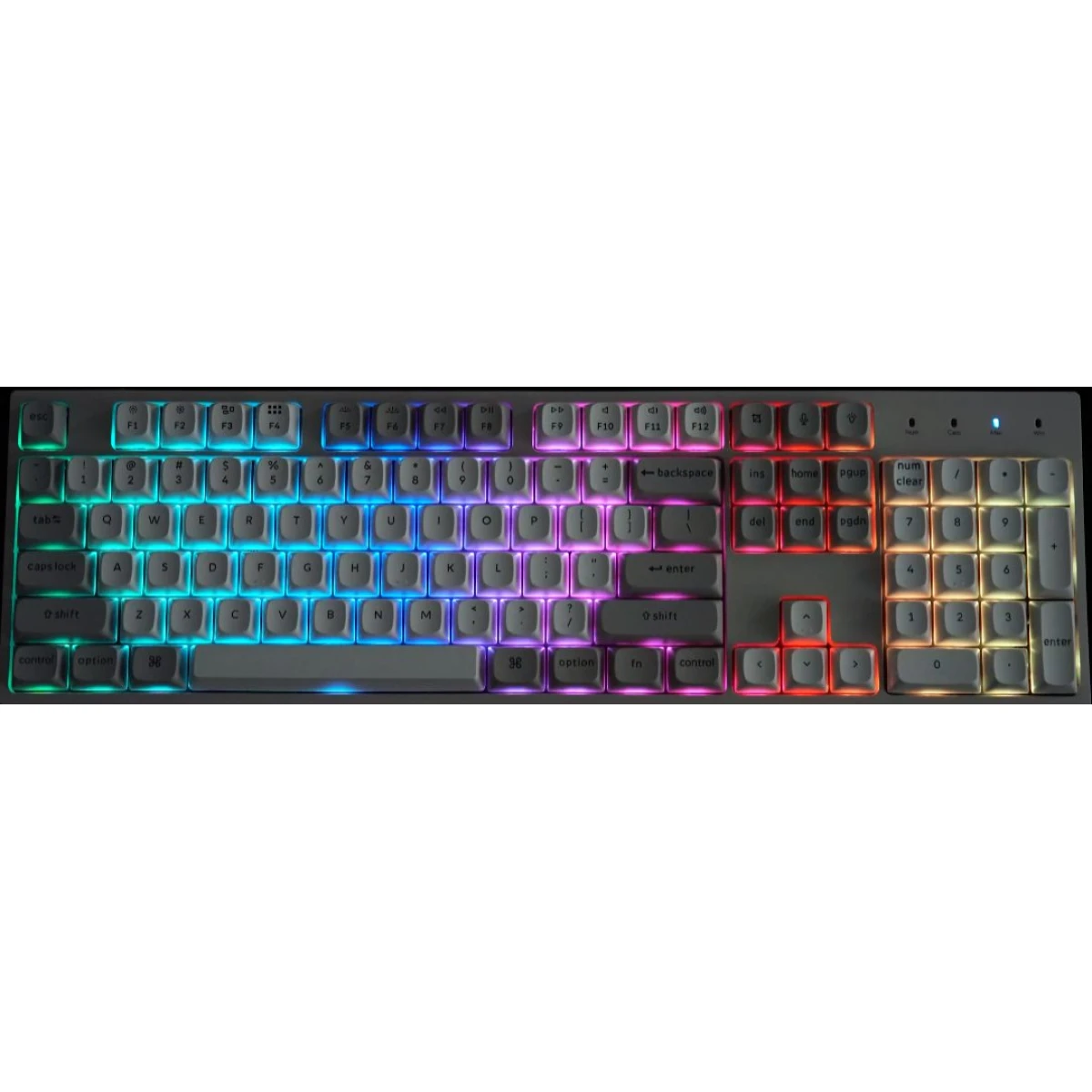 Keychron C2 Pro (C2PX-M1) QMK/VIA Mechanical Red Switch - 8K Polling Rate Hot Swap.100% US Retro RGB - Image 4