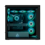 Arctic Xtender (Black) black window w/o GPU vertical mount - Mid Tower Case w. A-RGB Fans - Image 4