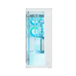 Arctic Xtender (White) transparent window with GPU vertical mount - Mid Tower Case w. A-RGB Fans - Image 3