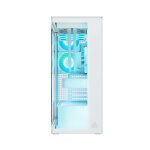 Arctic Xtender (White) transparent window w/o GPU vertical mount - Mid Tower Case w. A-RGB Fans - Image 3