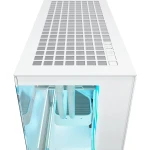 Arctic Xtender (White) transparent window w/o GPU vertical mount - Mid Tower Case w. A-RGB Fans - Image 5