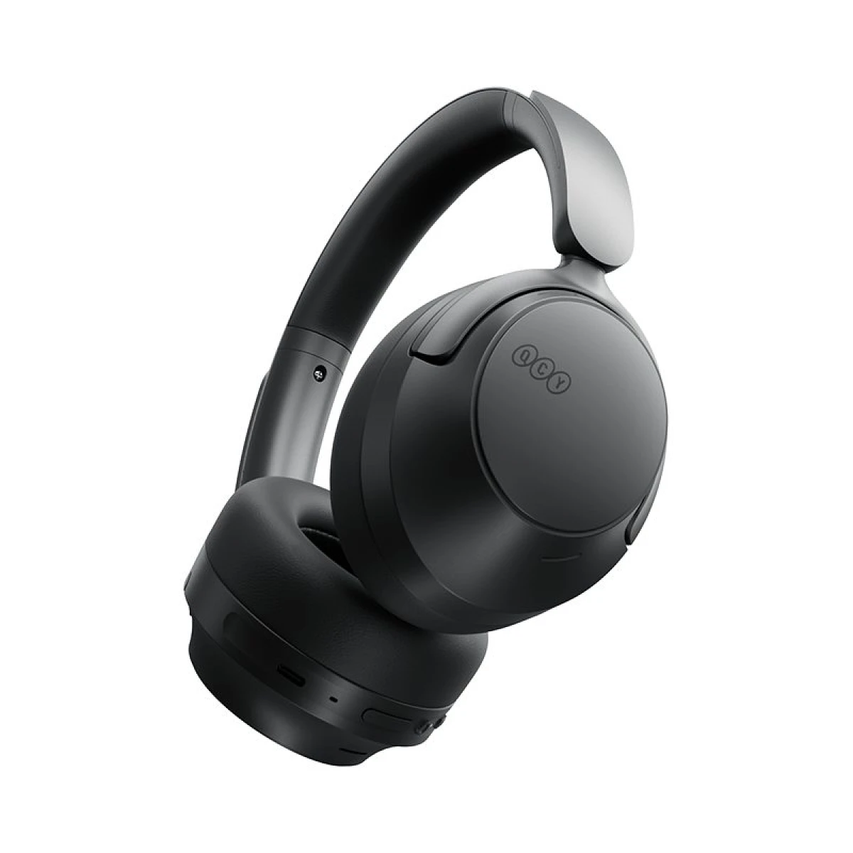 QCY H3S Headphones Black - Type-C & Bluetooth 6.0 ANC iOS/Android Call Noise Cancelling Heasdet 102h - Image 3
