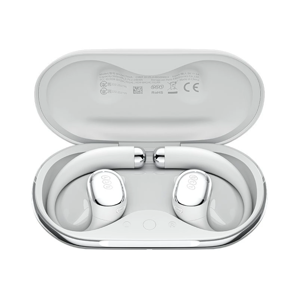 QCY Crossky R70 Gray (CT-02) Open Ear Wireless Headphones BT 6.0 SBC/AAC/LDAC 52 hours Hi-Res Audio - Image 3