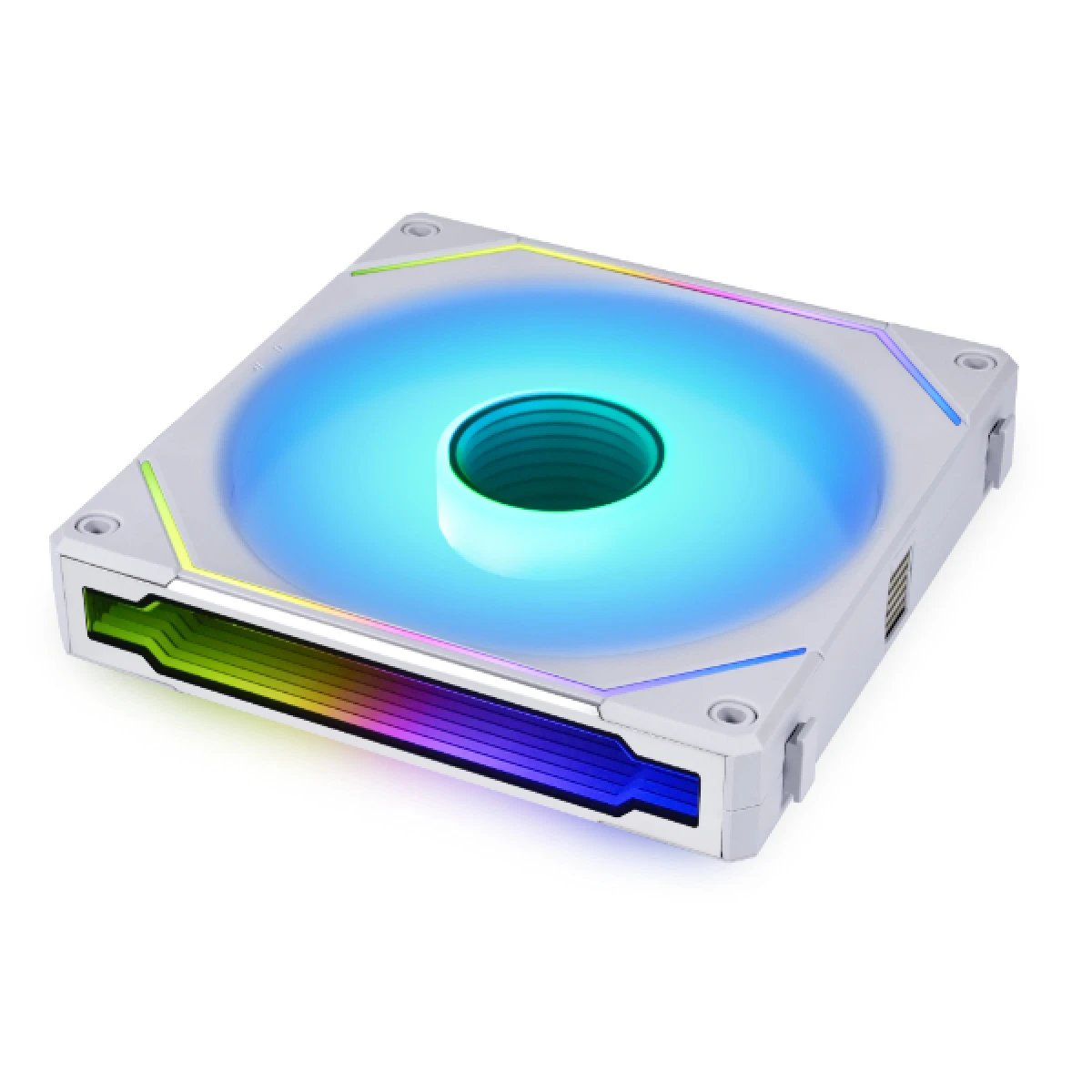 Lian Li UNI FAN SL INFINITY Wireless 3-Pack White aRGB PWM 120mm 0~2200RPM Controller Included - Image 2