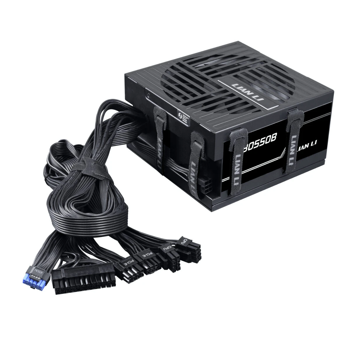 Lian Li RB0550 - 550W 80+ Bronze PSU - PCIe Gen 5.1 12+4pin - Intel ATX 3.1 - 135mm low-noise fan - Image 2