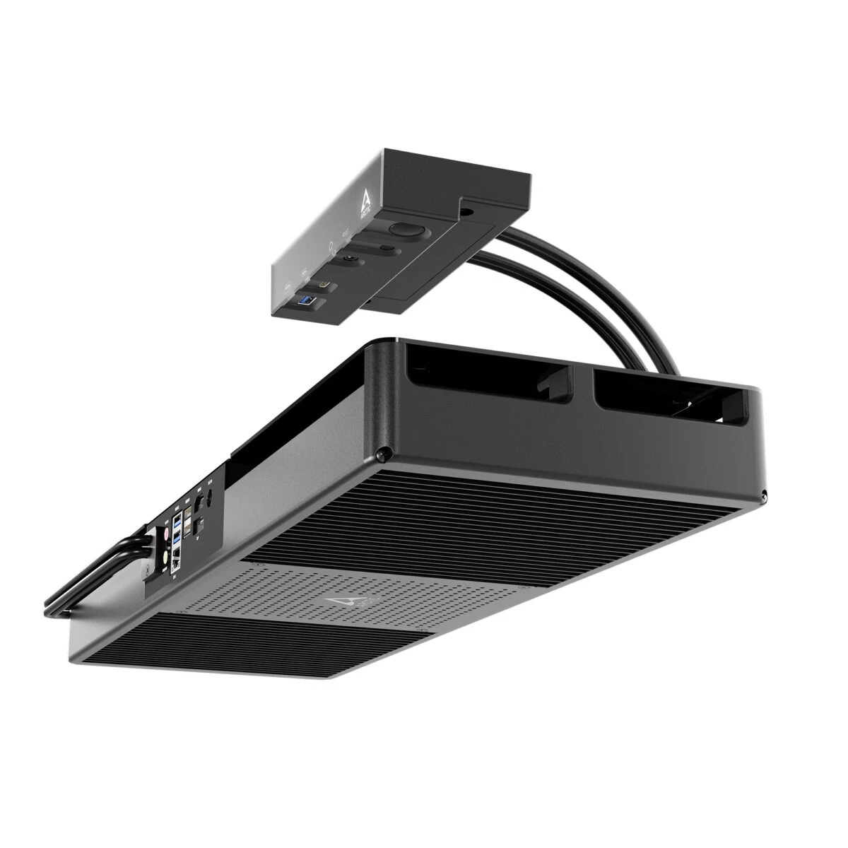 Arctic Senza 5500GT - Passively cooled mini-PC for Under Desk mount AMD Ryzen 5 16GB DDR4 1TB Win11 - Image 2