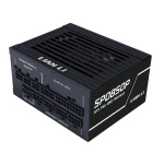 LIAN LI SP0850P Black - 850W 80+ Platinum PSU - 10 Years Warranty - 12V-2x6 - Japanese Capacitors