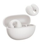 QCY Crossky C10 White Open Ear TPU Earclip, IPX5 Call Noise Reduction BT 5.4 Earbuds 30h