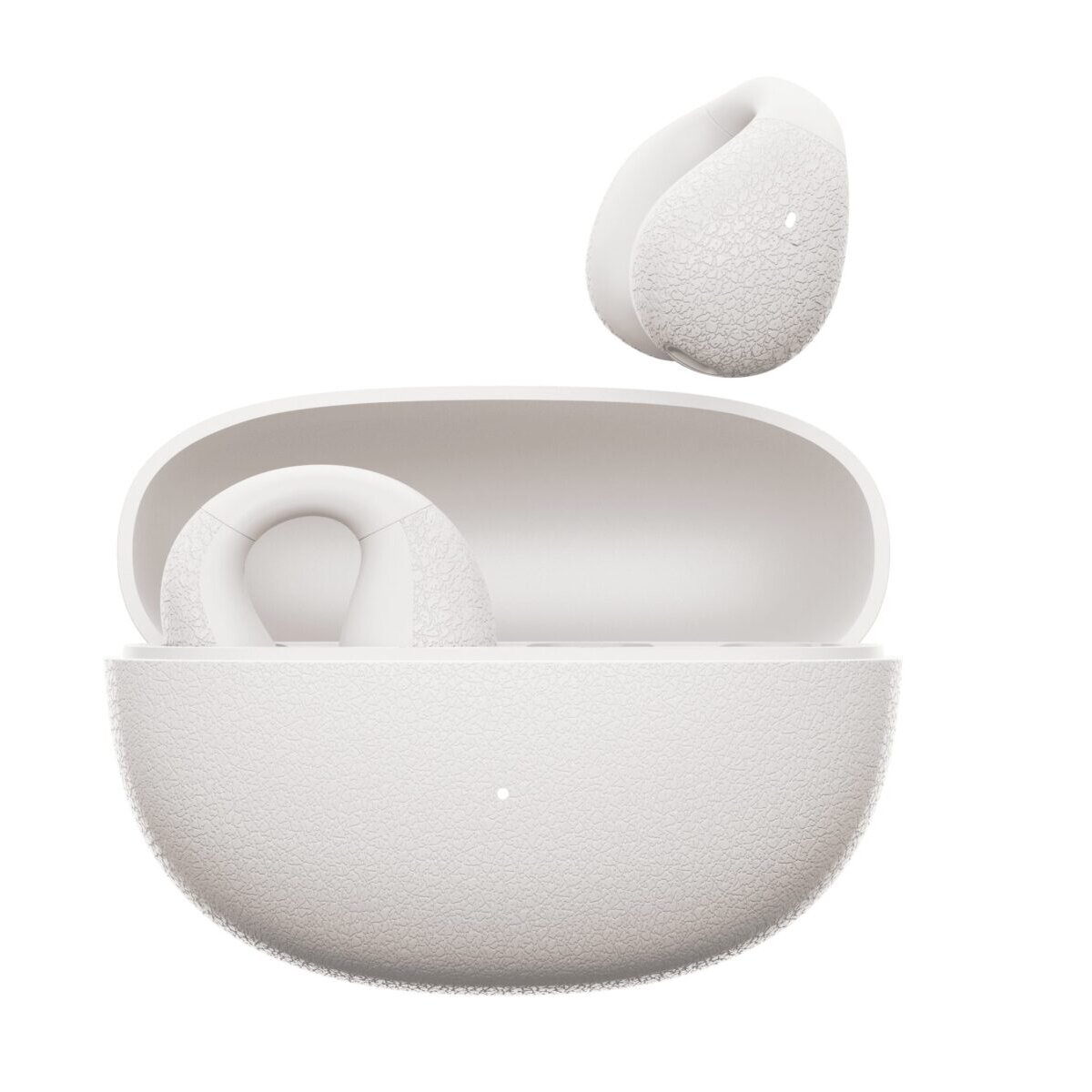 QCY Crossky C10 White Open Ear TPU Earclip, IPX5 Call Noise Reduction BT 5.4 Earbuds 30h - Image 3