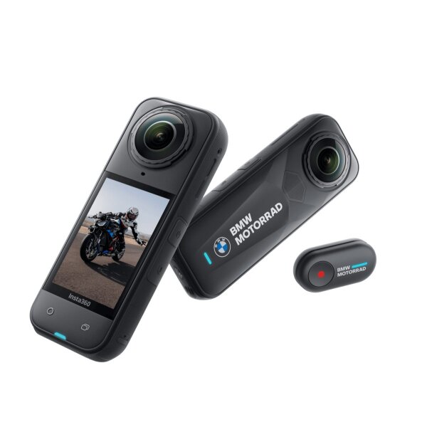 Insta360 X5 BMW Motorrad Edition - Ultra Battery, Mini Remote BMW Motorrad Edition
