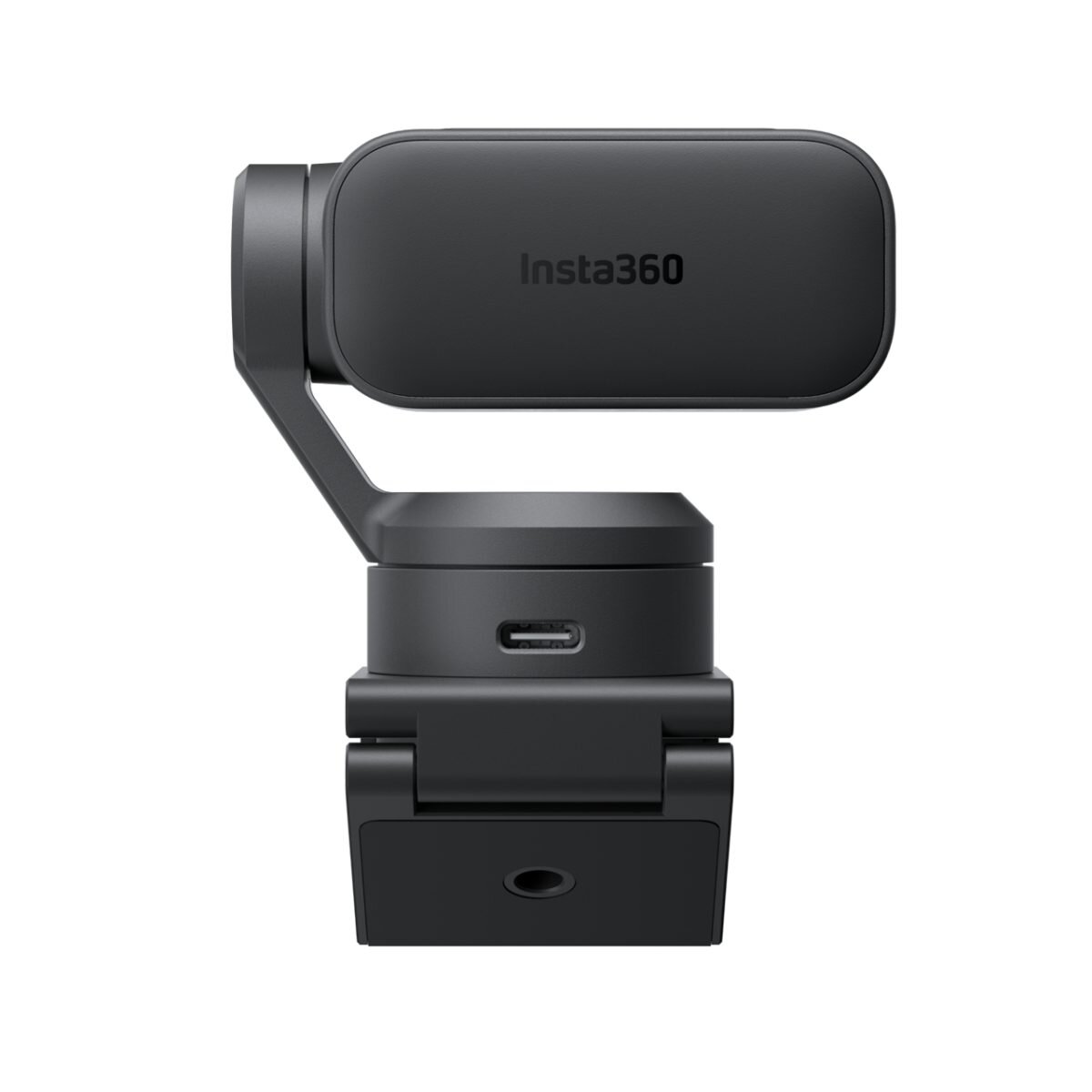 Insta360 Link 2 Pro Black - 2-Axis Gimbal 4K, HDR, AI Noise Cancel, AI Track-Frame, Dual Mic Webcam - Image 3
