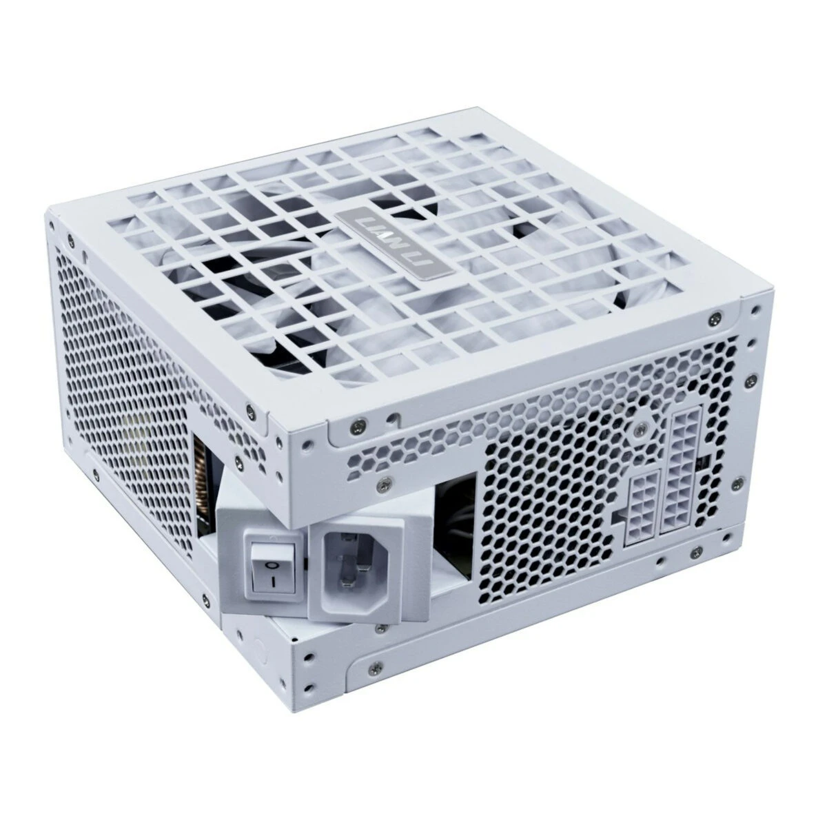 Lian Li RS1000G  White - 1000 Watt 80+ Gold PSU - 12V-2x6 Colored Cable - RS Hub - Fully Modular - Image 2