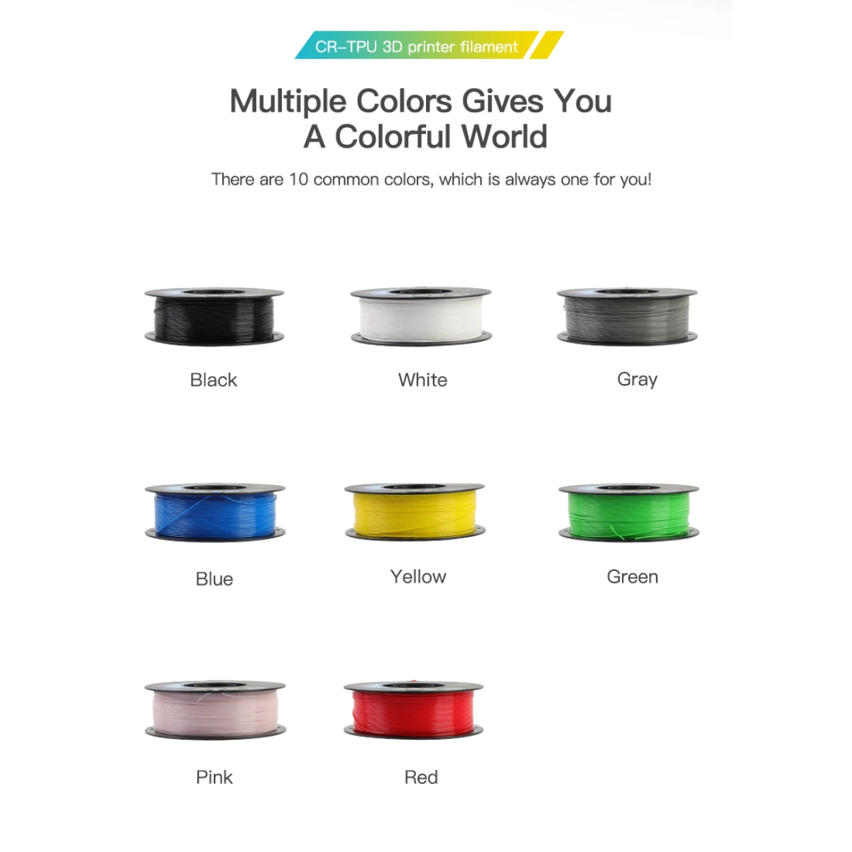Creality CR-TPU Red 3d Printer Soft Adhesive material Filament 1kg 1.75 - Image 5