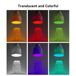 Creality Hyper-PETG Value Pack 2kg 2x Transparent 3D Printer Filament, fast print, 2kg 1.76 - Image 4