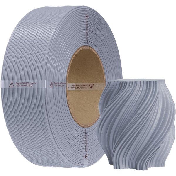 Creality CR-PETG Gray - No Reel 3D Printer Filament, Hard Glossy, Tensile 49MPA, 1 kg Spool1.75