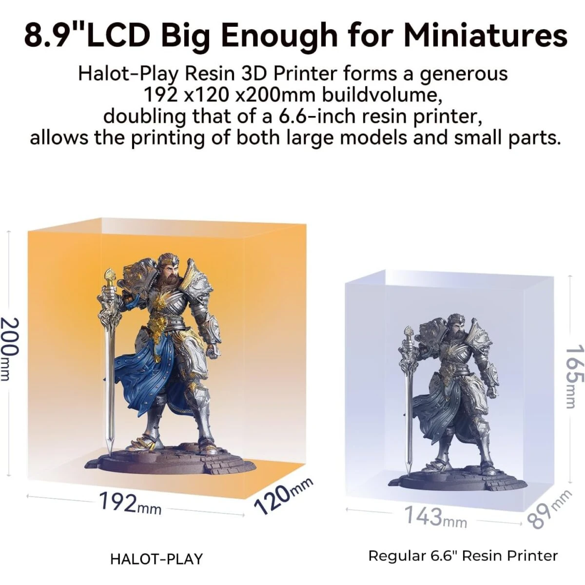Creality Halot Play - 4k Piocreat Resin Printer fast 60mm/h 130x82x160mm - Image 2
