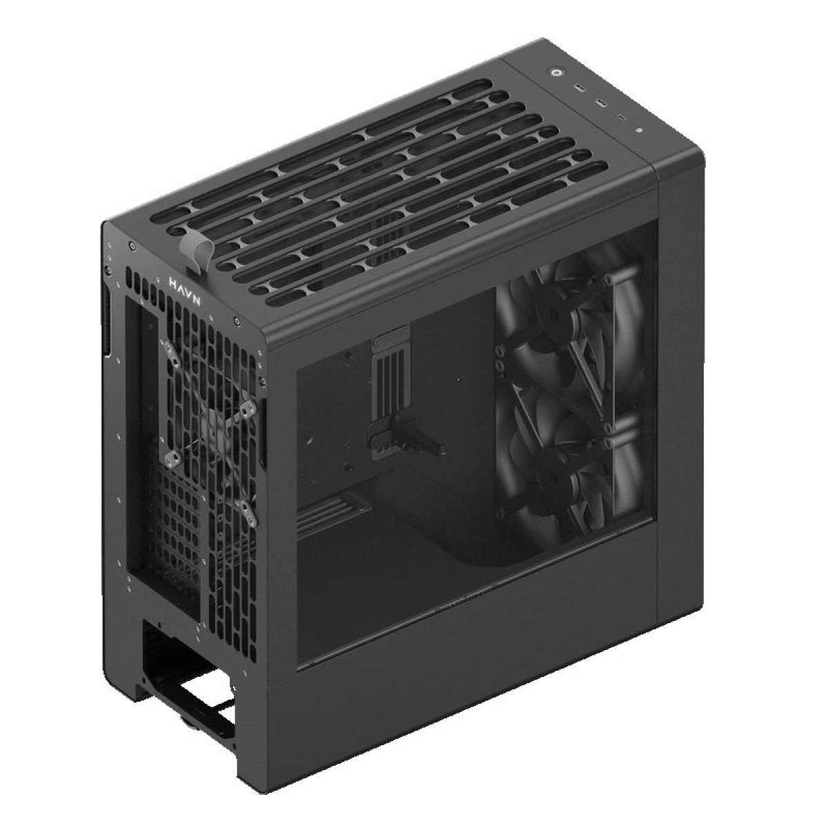 HAVN BF 360 Flow Black with 180mm fans - premium ATX mid-tower - Image 5