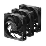 HAVN H12 Triple Pack Black 120mm A-RGB Metal Core Case Fan