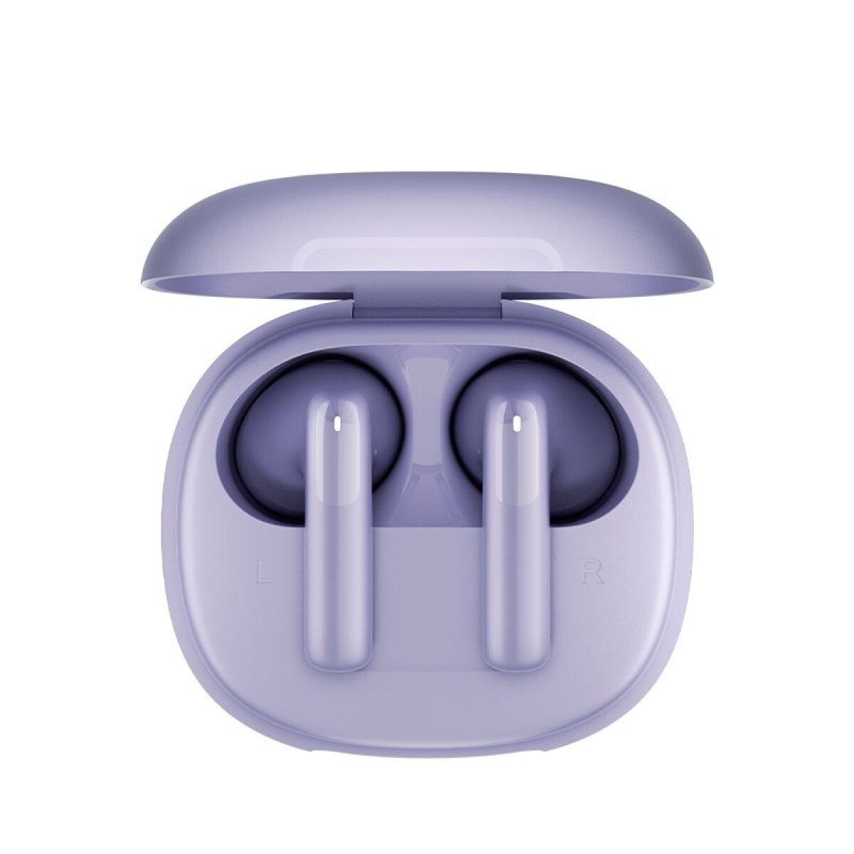 QCY AilyBuds E10 Purple Hires Audio LDAC Semi-Ear TWS 4mics ENC 13mm dynamic driver IPX4 35h - Image 4