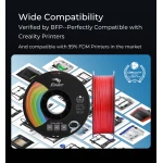 Creality EN-PLA+ Blue Ender 3D Printer Filament Strength 34MPA Bend 77MPa 1 kg Spool1.75 - Image 5