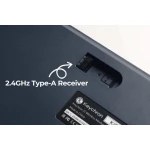 Keychron J5 (KJ5-H4Z) QMK Wireless Mechanical Keyboard Banana Switch Hot-Swap RGB 100% US Dark Blue - Image 4
