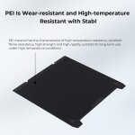 Creality K1 Max Smooth PEI Build Plate 315x310mm - K1 Max / Ender-3 V3 Plus - no magnetic sticker - Image 4
